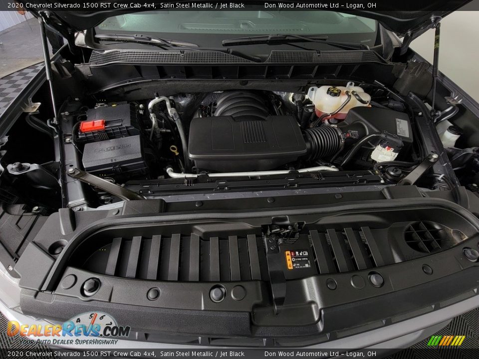 2020 Chevrolet Silverado 1500 RST Crew Cab 4x4 Satin Steel Metallic / Jet Black Photo #12