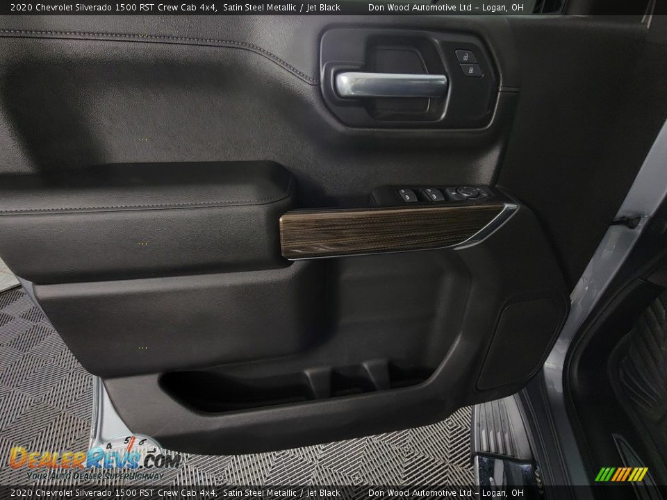 2020 Chevrolet Silverado 1500 RST Crew Cab 4x4 Satin Steel Metallic / Jet Black Photo #14