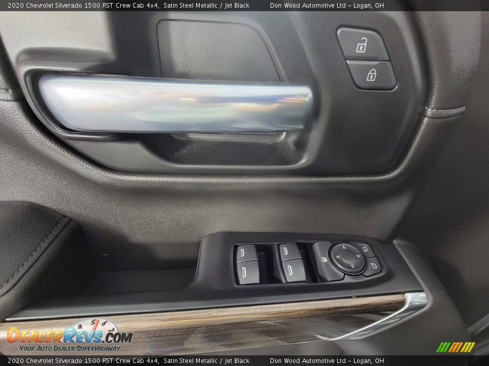 2020 Chevrolet Silverado 1500 RST Crew Cab 4x4 Satin Steel Metallic / Jet Black Photo #15