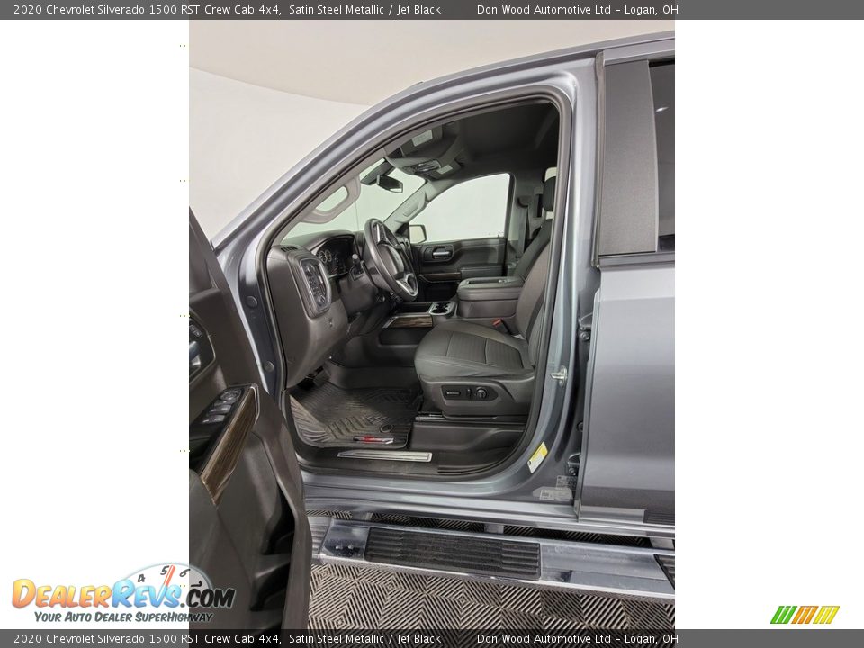 2020 Chevrolet Silverado 1500 RST Crew Cab 4x4 Satin Steel Metallic / Jet Black Photo #16