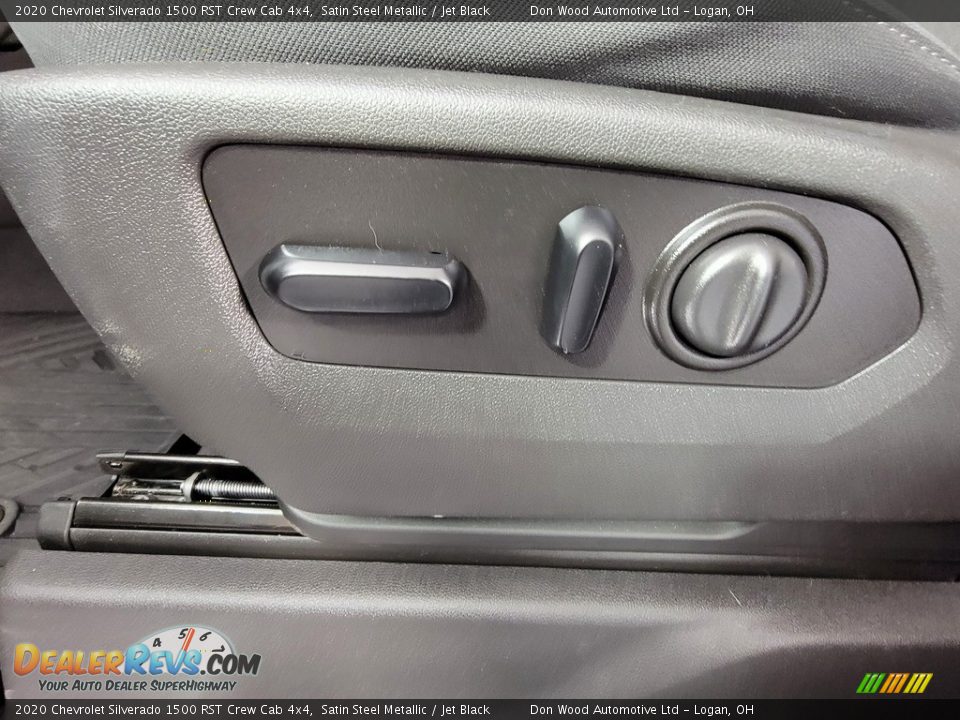2020 Chevrolet Silverado 1500 RST Crew Cab 4x4 Satin Steel Metallic / Jet Black Photo #17