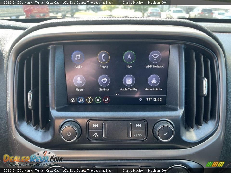 Controls of 2020 GMC Canyon All Terrain Crew Cab 4WD Photo #11
