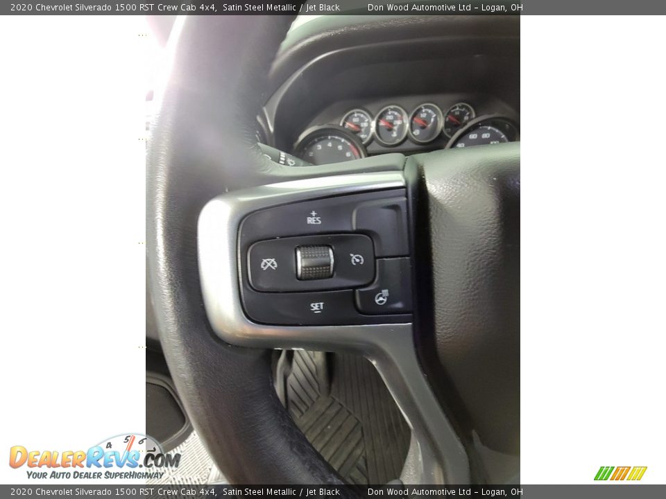 2020 Chevrolet Silverado 1500 RST Crew Cab 4x4 Satin Steel Metallic / Jet Black Photo #19