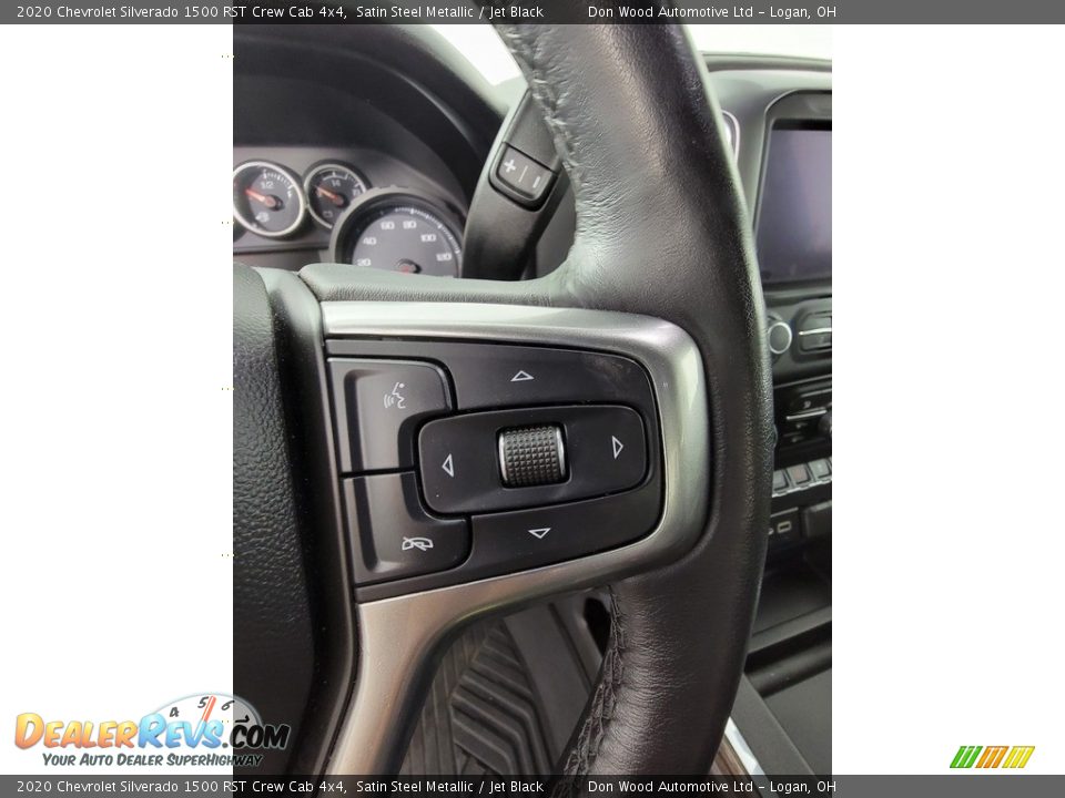 2020 Chevrolet Silverado 1500 RST Crew Cab 4x4 Satin Steel Metallic / Jet Black Photo #20