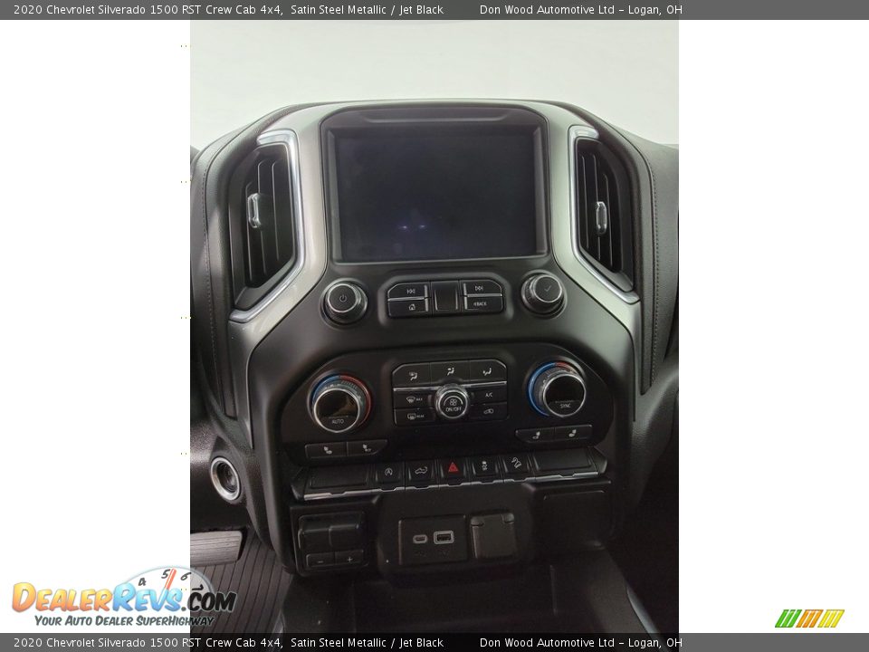 2020 Chevrolet Silverado 1500 RST Crew Cab 4x4 Satin Steel Metallic / Jet Black Photo #22