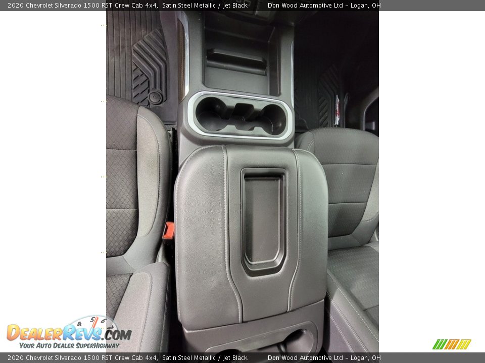 2020 Chevrolet Silverado 1500 RST Crew Cab 4x4 Satin Steel Metallic / Jet Black Photo #23
