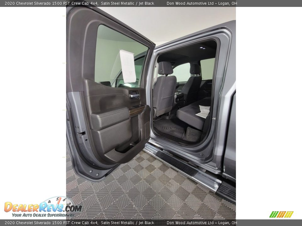 2020 Chevrolet Silverado 1500 RST Crew Cab 4x4 Satin Steel Metallic / Jet Black Photo #24