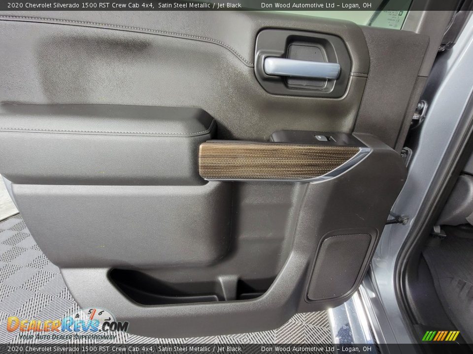 2020 Chevrolet Silverado 1500 RST Crew Cab 4x4 Satin Steel Metallic / Jet Black Photo #25
