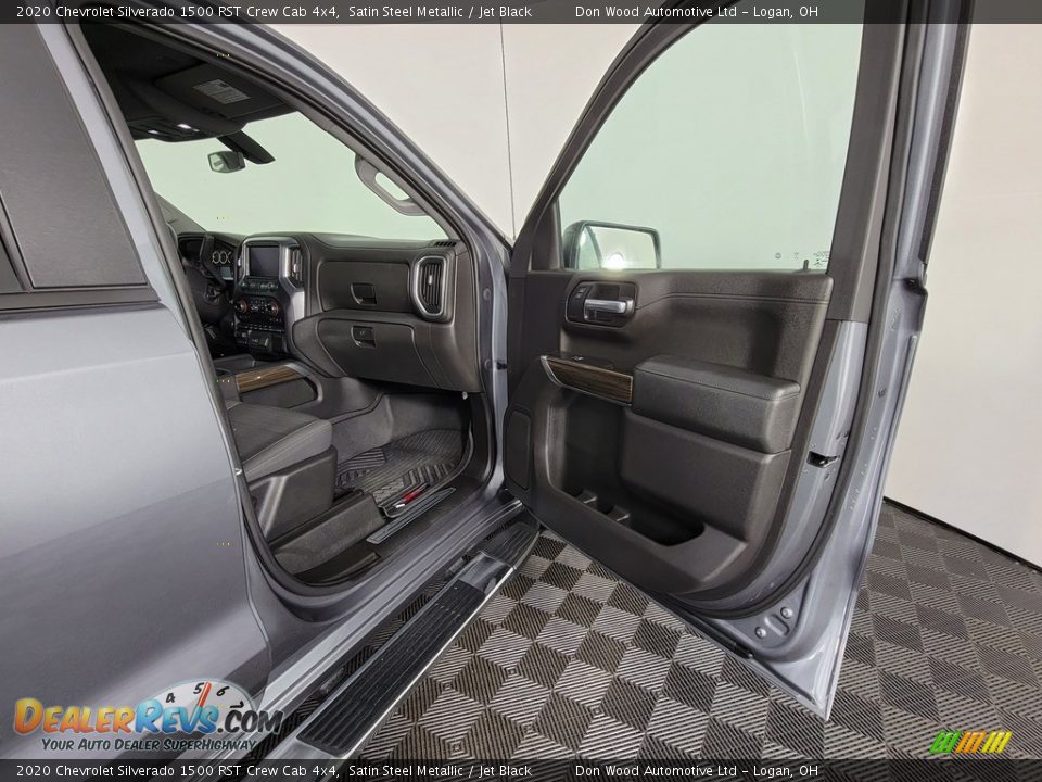 2020 Chevrolet Silverado 1500 RST Crew Cab 4x4 Satin Steel Metallic / Jet Black Photo #27
