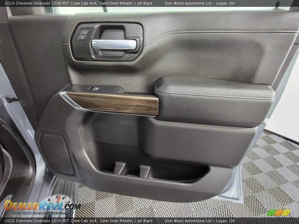 2020 Chevrolet Silverado 1500 RST Crew Cab 4x4 Satin Steel Metallic / Jet Black Photo #28