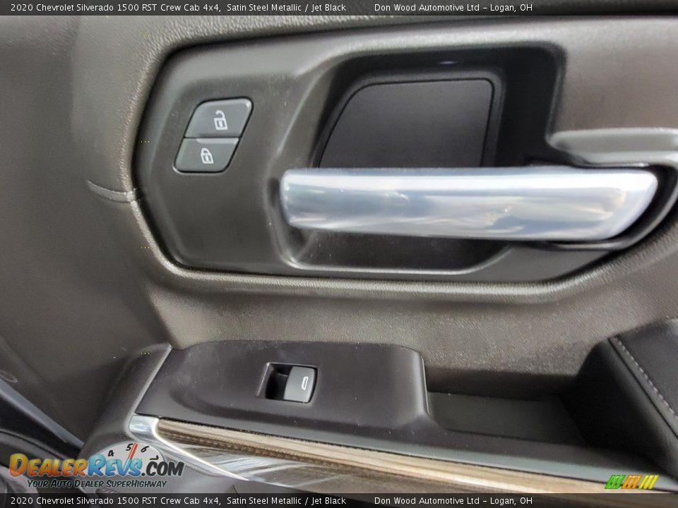 2020 Chevrolet Silverado 1500 RST Crew Cab 4x4 Satin Steel Metallic / Jet Black Photo #29