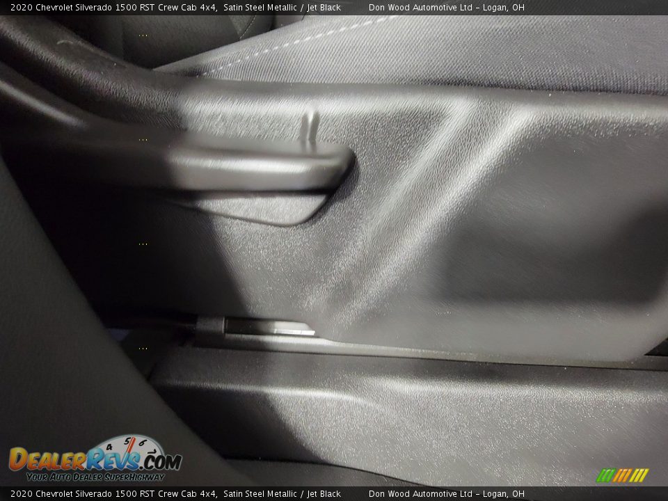 2020 Chevrolet Silverado 1500 RST Crew Cab 4x4 Satin Steel Metallic / Jet Black Photo #31