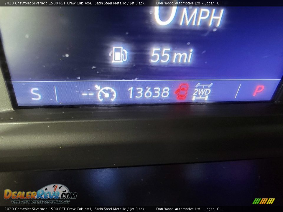 2020 Chevrolet Silverado 1500 RST Crew Cab 4x4 Satin Steel Metallic / Jet Black Photo #33