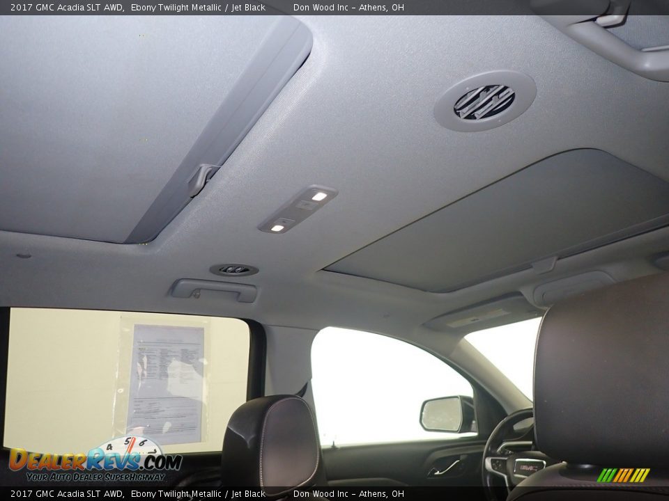 2017 GMC Acadia SLT AWD Ebony Twilight Metallic / Jet Black Photo #2