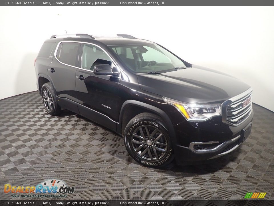 2017 GMC Acadia SLT AWD Ebony Twilight Metallic / Jet Black Photo #6
