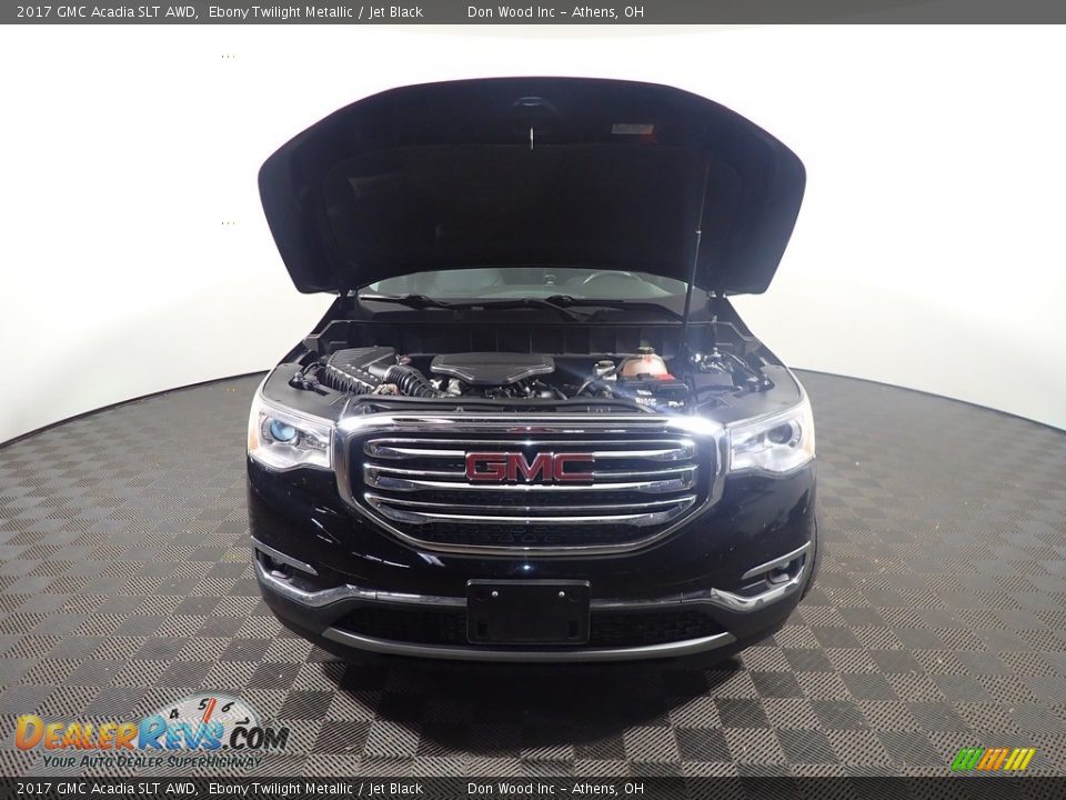 2017 GMC Acadia SLT AWD Ebony Twilight Metallic / Jet Black Photo #9