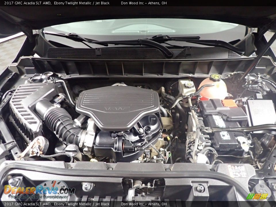 2017 GMC Acadia SLT AWD Ebony Twilight Metallic / Jet Black Photo #10