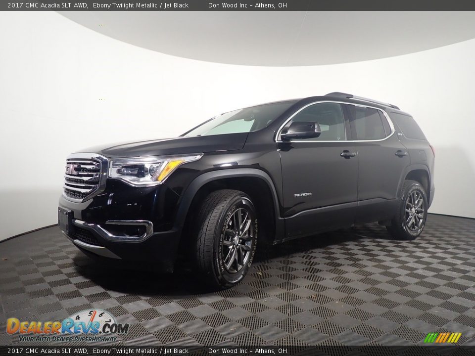 2017 GMC Acadia SLT AWD Ebony Twilight Metallic / Jet Black Photo #11