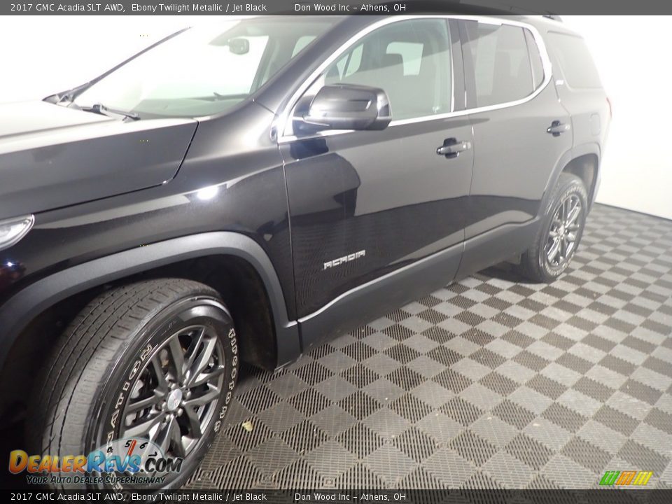 2017 GMC Acadia SLT AWD Ebony Twilight Metallic / Jet Black Photo #13