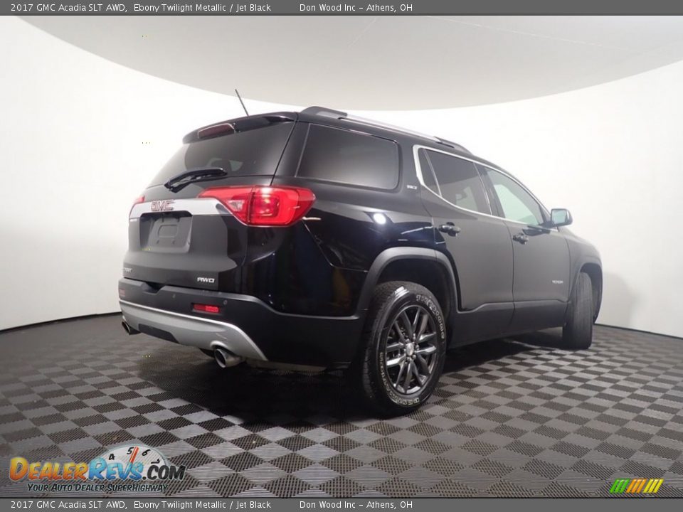 2017 GMC Acadia SLT AWD Ebony Twilight Metallic / Jet Black Photo #20