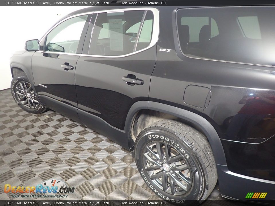 2017 GMC Acadia SLT AWD Ebony Twilight Metallic / Jet Black Photo #22