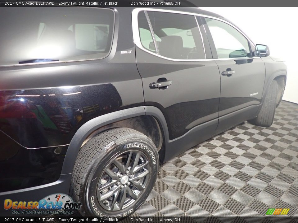 2017 GMC Acadia SLT AWD Ebony Twilight Metallic / Jet Black Photo #23