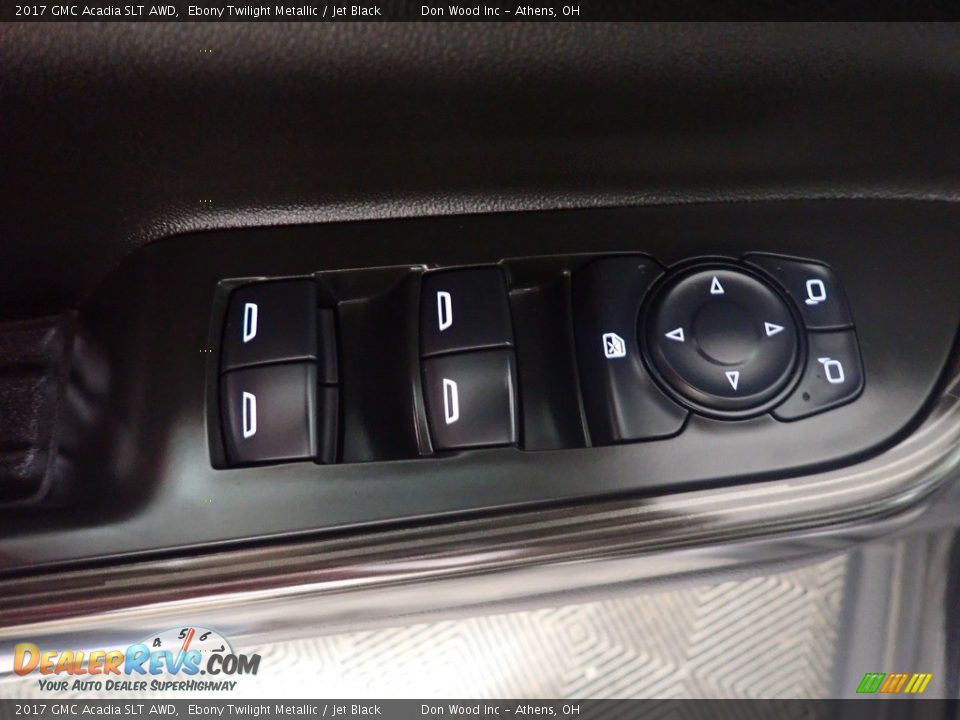 2017 GMC Acadia SLT AWD Ebony Twilight Metallic / Jet Black Photo #25