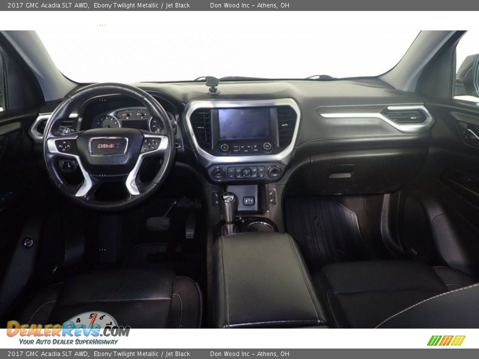 2017 GMC Acadia SLT AWD Ebony Twilight Metallic / Jet Black Photo #28