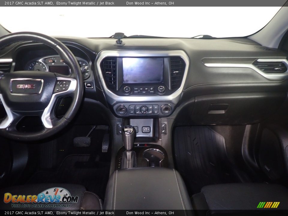 2017 GMC Acadia SLT AWD Ebony Twilight Metallic / Jet Black Photo #29