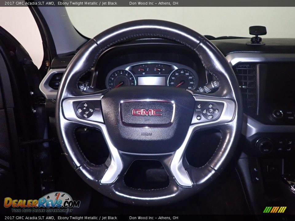 2017 GMC Acadia SLT AWD Ebony Twilight Metallic / Jet Black Photo #31