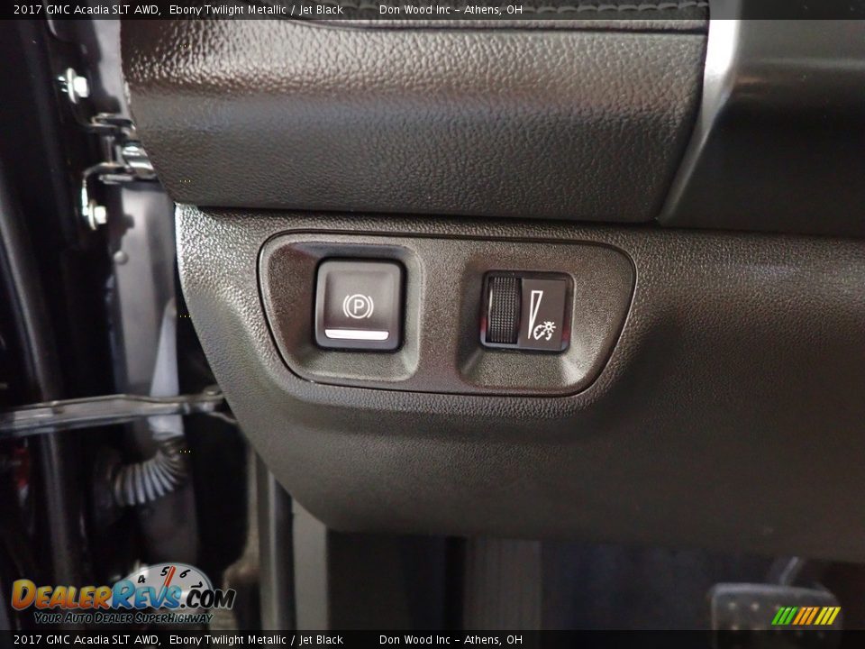2017 GMC Acadia SLT AWD Ebony Twilight Metallic / Jet Black Photo #35