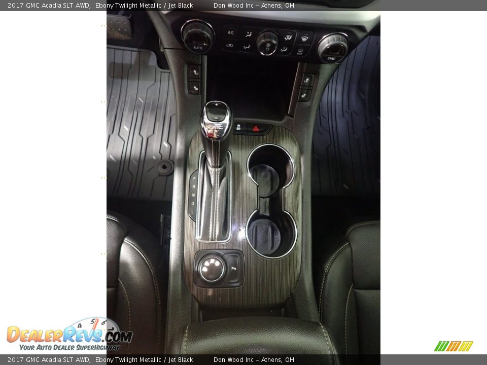 2017 GMC Acadia SLT AWD Ebony Twilight Metallic / Jet Black Photo #36