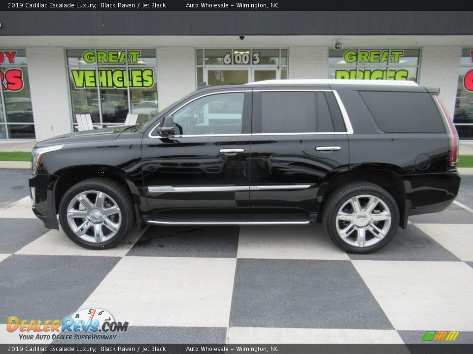 2019 Cadillac Escalade Luxury Black Raven / Jet Black Photo #1