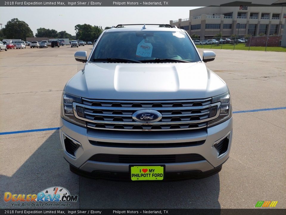 2018 Ford Expedition Limited Max Ingot Silver / Ebony Photo #2