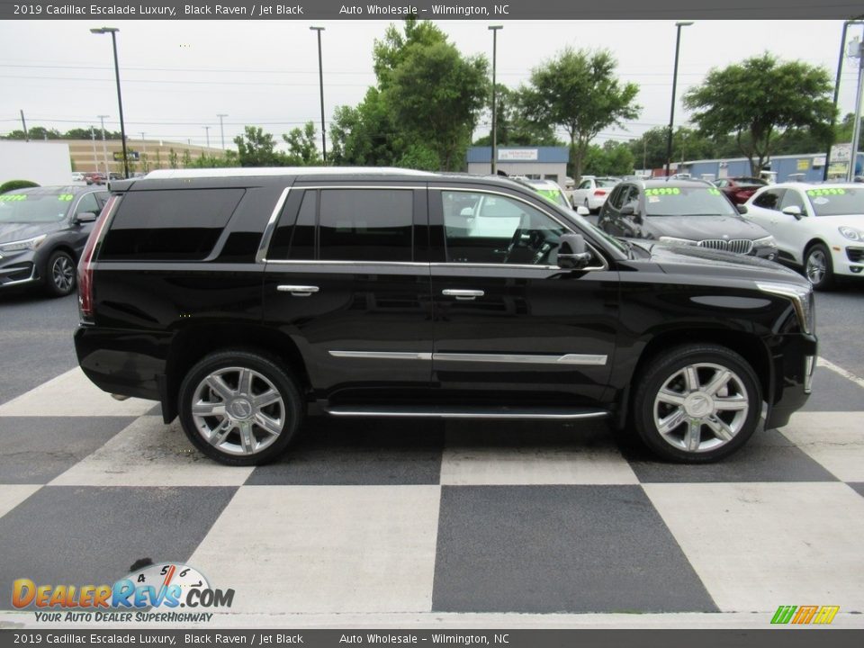 2019 Cadillac Escalade Luxury Black Raven / Jet Black Photo #3
