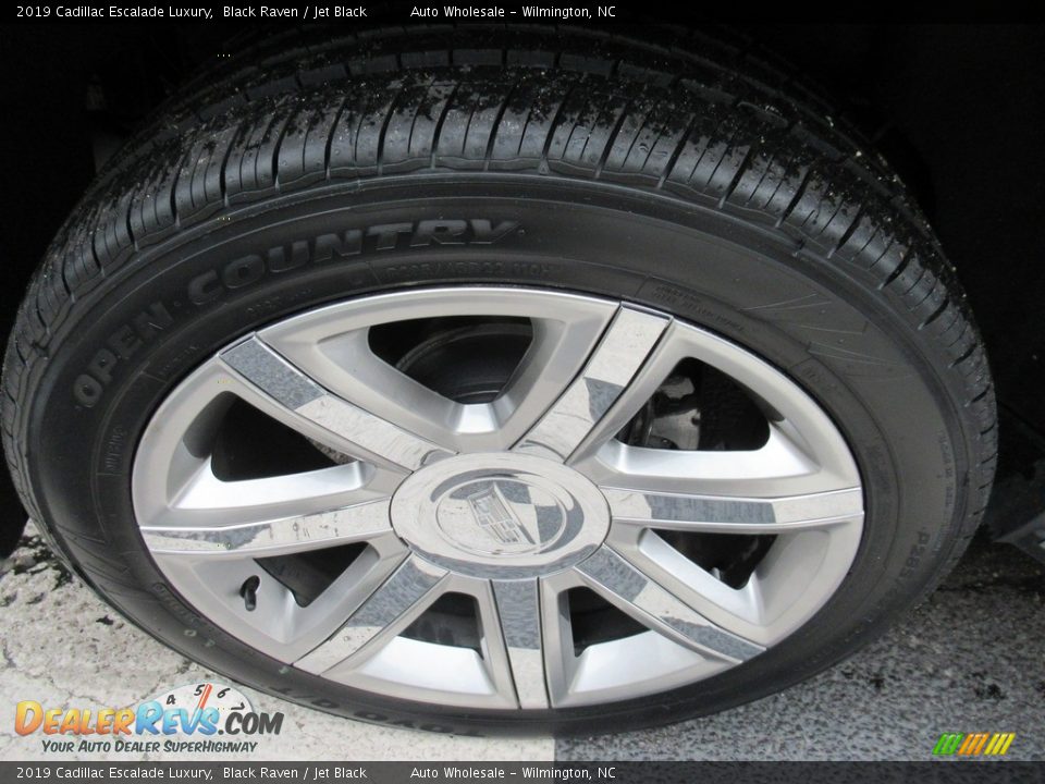 2019 Cadillac Escalade Luxury Black Raven / Jet Black Photo #7