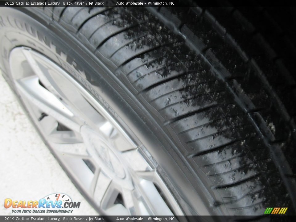 2019 Cadillac Escalade Luxury Black Raven / Jet Black Photo #8