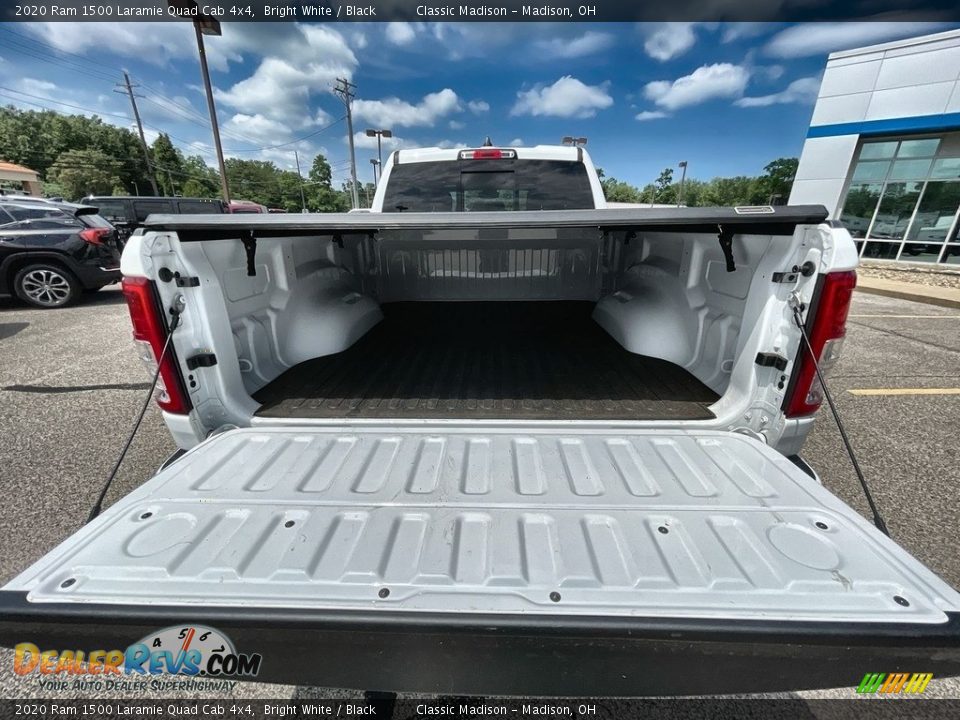 2020 Ram 1500 Laramie Quad Cab 4x4 Bright White / Black Photo #3