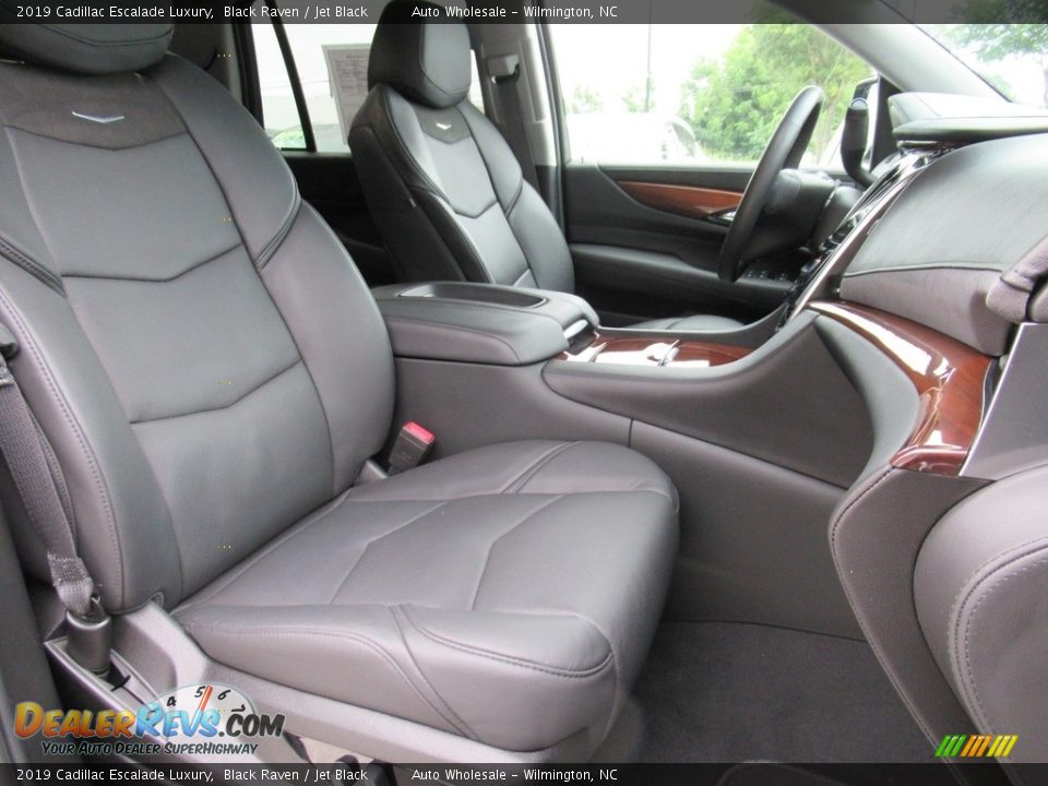 2019 Cadillac Escalade Luxury Black Raven / Jet Black Photo #14