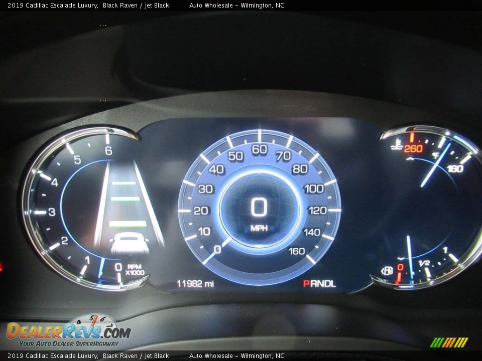 2019 Cadillac Escalade Luxury Black Raven / Jet Black Photo #17