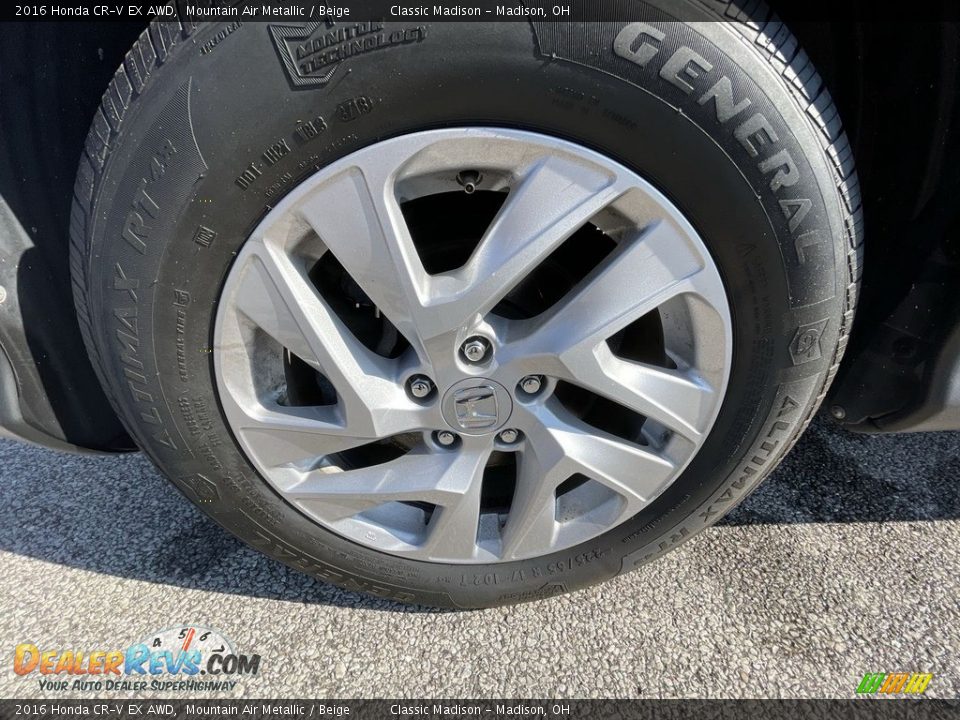 2016 Honda CR-V EX AWD Mountain Air Metallic / Beige Photo #5