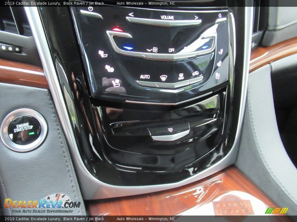 2019 Cadillac Escalade Luxury Black Raven / Jet Black Photo #20