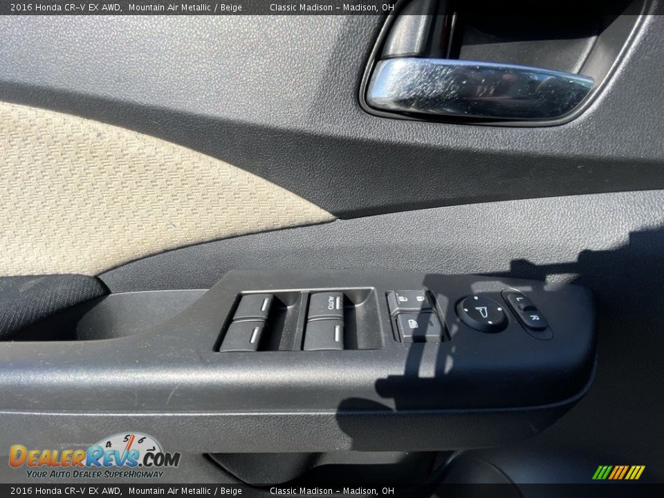 2016 Honda CR-V EX AWD Mountain Air Metallic / Beige Photo #8