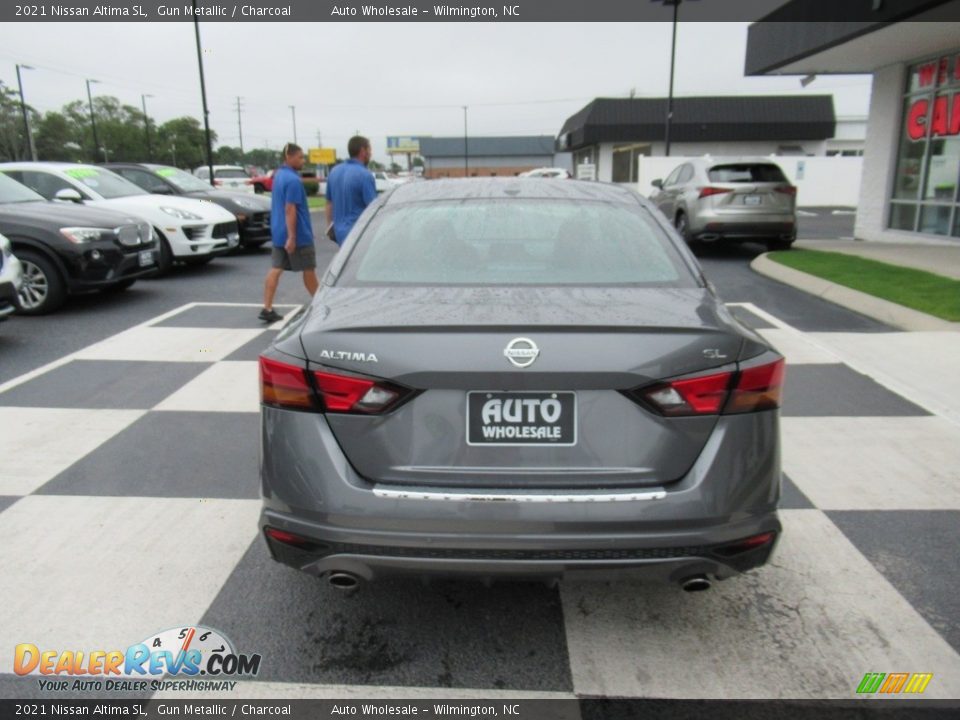 2021 Nissan Altima SL Gun Metallic / Charcoal Photo #4