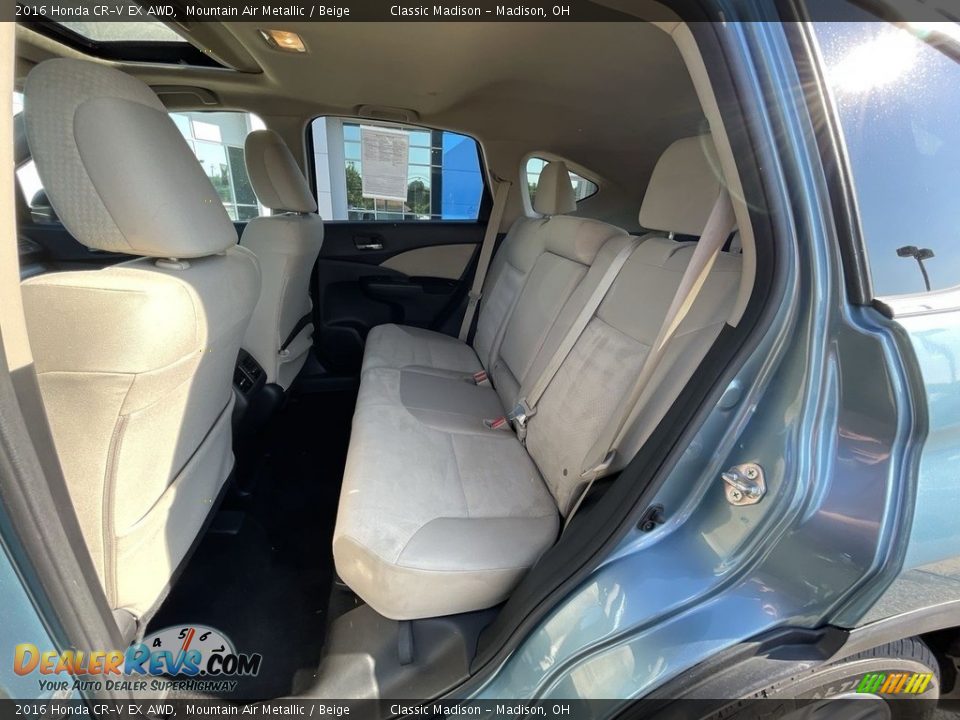 2016 Honda CR-V EX AWD Mountain Air Metallic / Beige Photo #15
