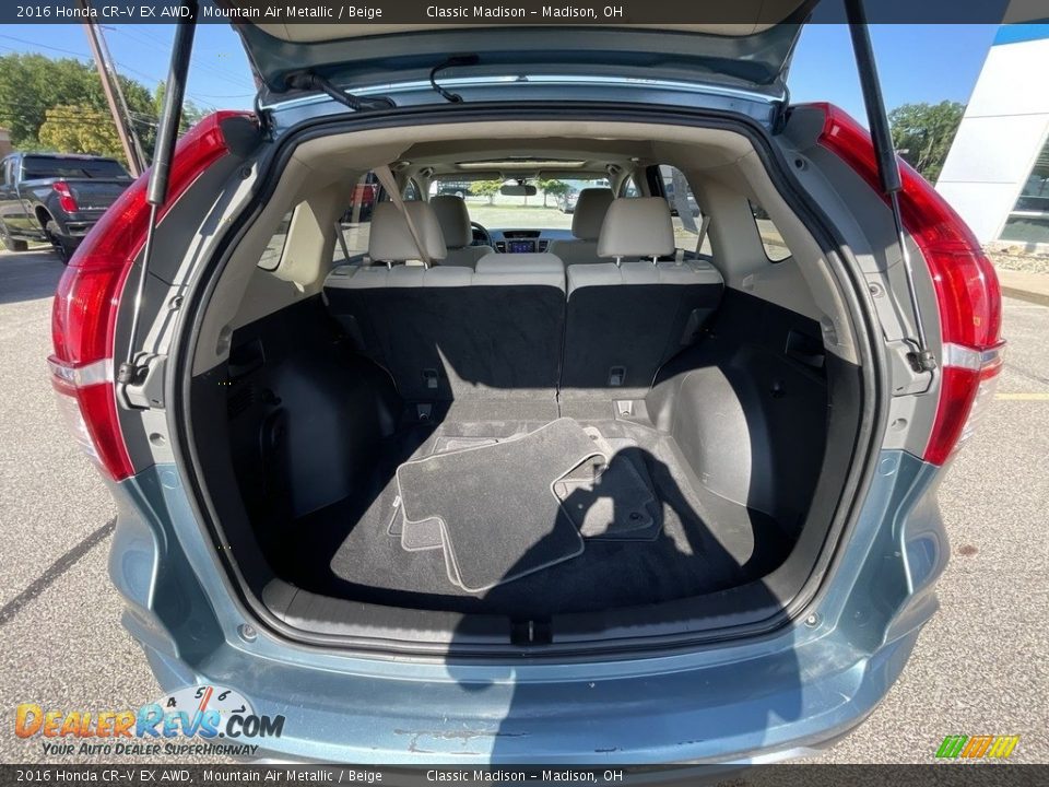 2016 Honda CR-V EX AWD Mountain Air Metallic / Beige Photo #16