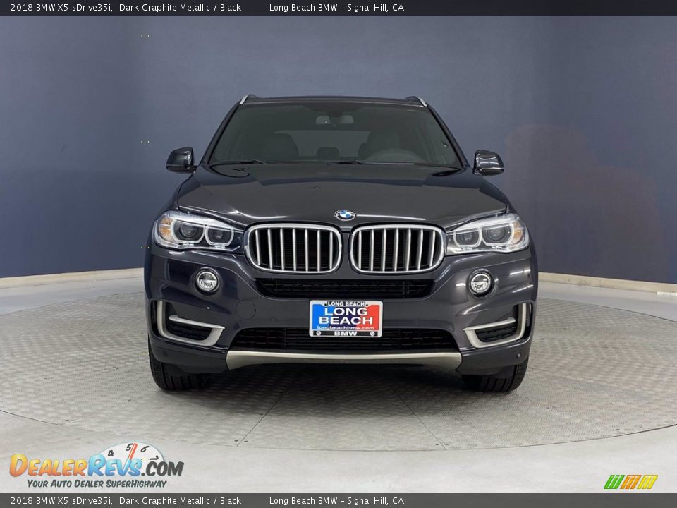 2018 BMW X5 sDrive35i Dark Graphite Metallic / Black Photo #2