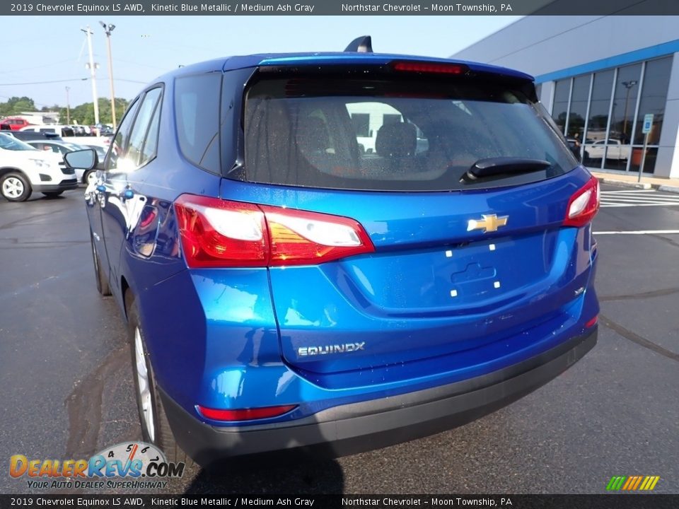 2019 Chevrolet Equinox LS AWD Kinetic Blue Metallic / Medium Ash Gray Photo #5