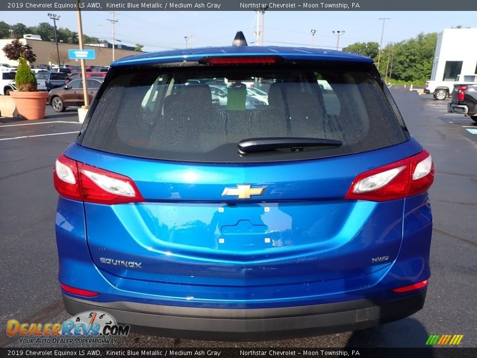 2019 Chevrolet Equinox LS AWD Kinetic Blue Metallic / Medium Ash Gray Photo #6