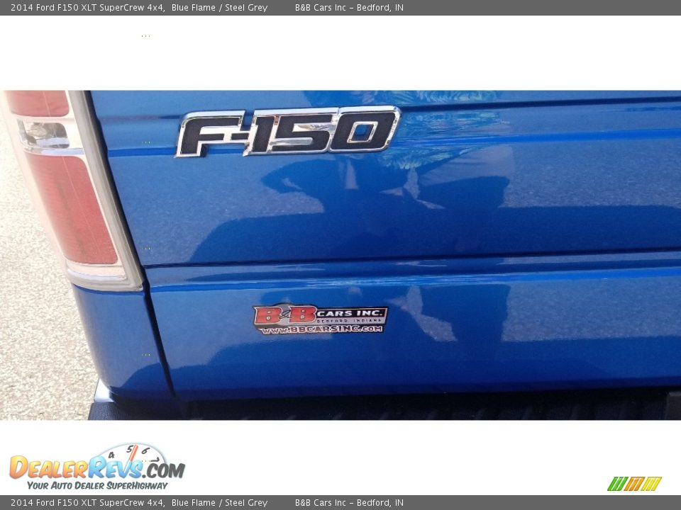 2014 Ford F150 XLT SuperCrew 4x4 Blue Flame / Steel Grey Photo #16